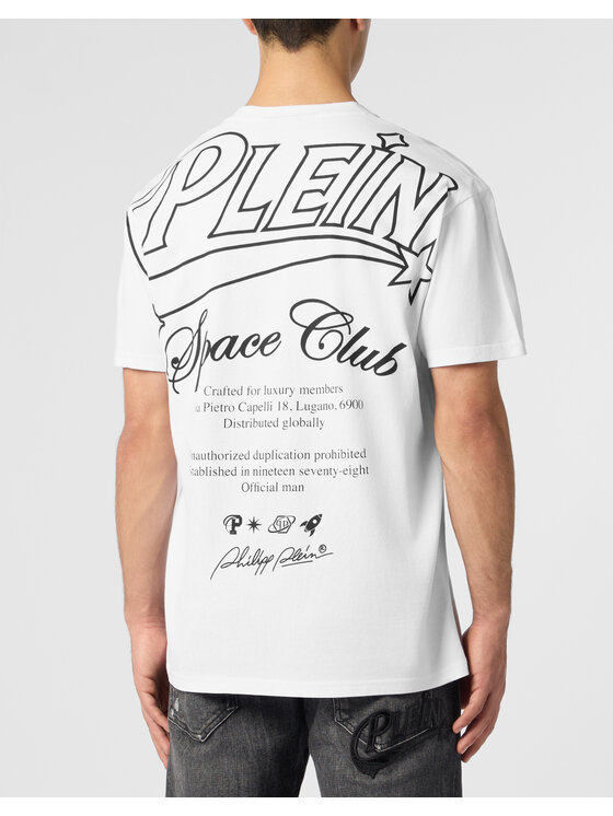 PHILIPP PLEIN PHILIPP PLEIN T-Shirt 31112 Biały Regular Fit