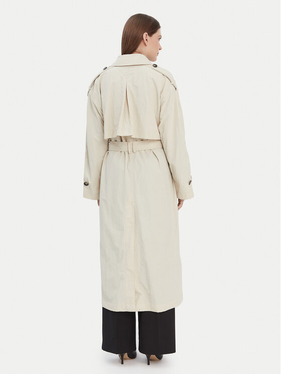 Tommy Hilfiger Tommy Hilfiger Тренч WW0WW45632 Бежевий Oversize