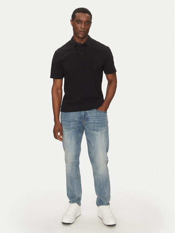 Armani Exchange Armani Exchange Polo XM000509 AF13055 UB101 Granatowy Regular Fit