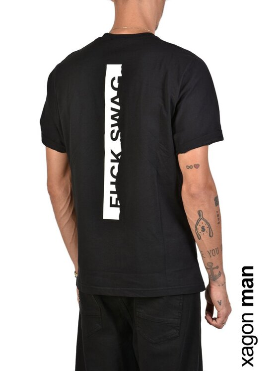 Xagon Xagon T-shirt A20082J30064 Nero Regular Fit