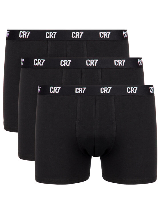 Cristiano Ronaldo CR7 Cristiano Ronaldo CR7 Set 3 parov boksaric Basic Trunk 3-Pack 8100-49-900 Črna