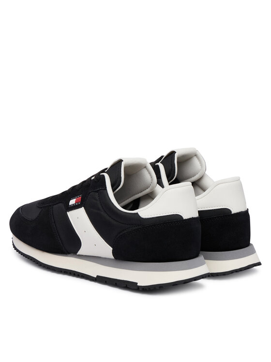 Tommy Jeans Tommy Jeans Tenisice Tjm Eva Runner Mix Material EM0EM01737 Crna