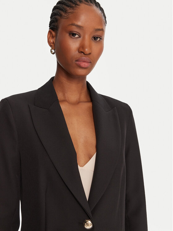 Maryley Maryley Sacou 25IB187/M06/43NE Negru Regular Fit