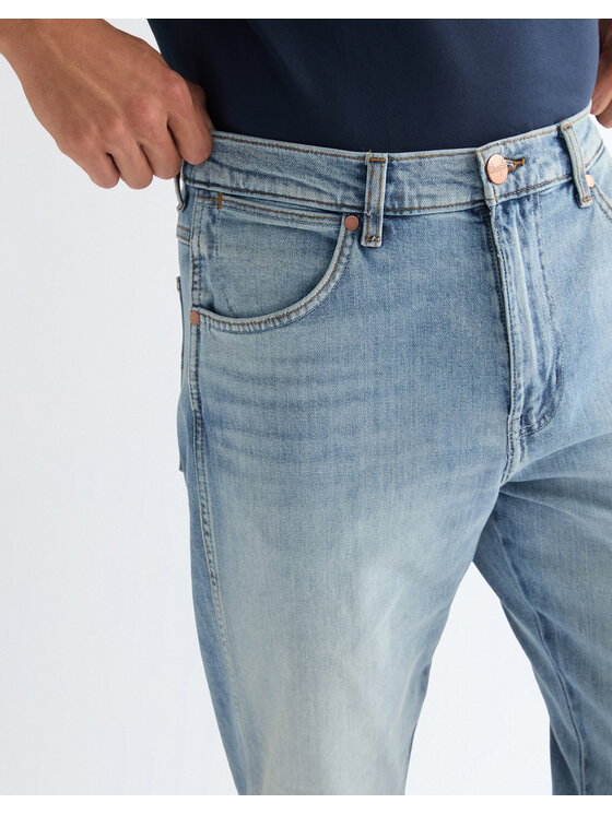 Wrangler Wrangler Jeansy FRONTIER Niebieski Loose Fit
