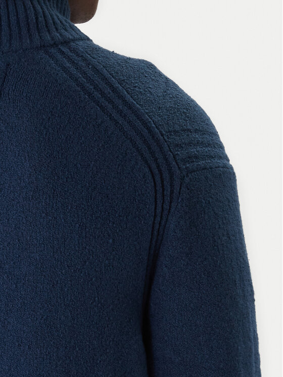Jack & Jones Jack & Jones Sweater Point 12287316 Kék Relaxed Fit