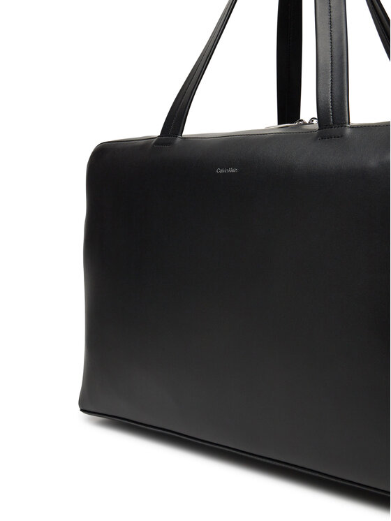 Calvin Klein Calvin Klein Taška Ck Premium Leather Weekender K50K512931 Černá
