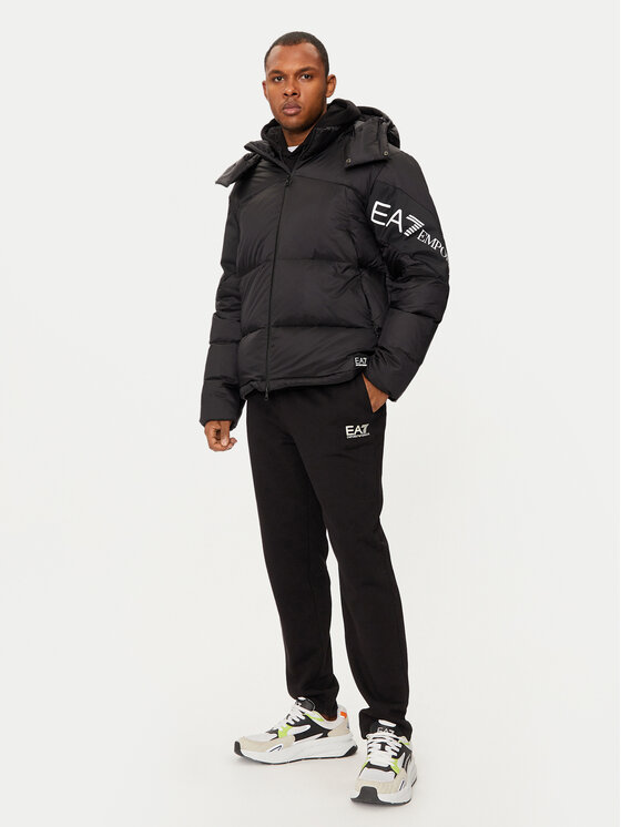 EA7 Emporio Armani EA7 Emporio Armani Puhovka 6DPB33 PNEOZ Črna Regular Fit