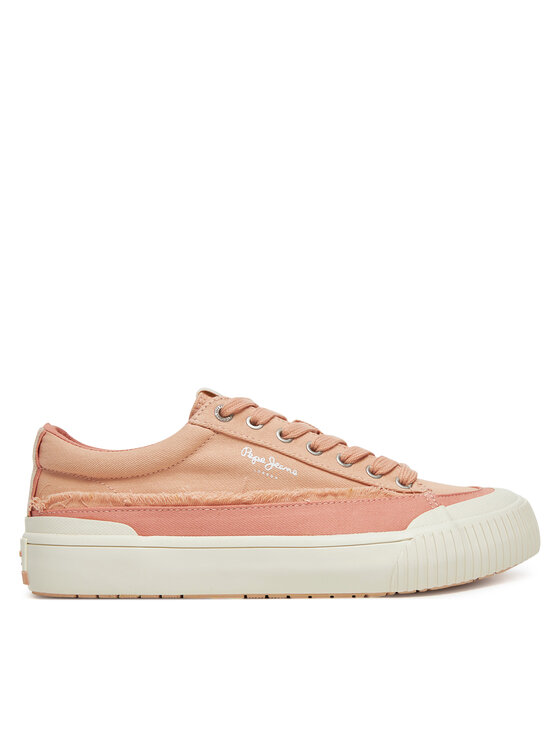 Damskie Tenisówki Pepe Jeans, Rozmiar 38, Pomarańczowy, Ben Fresh W PLS31589