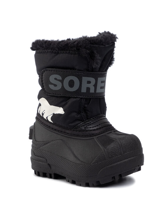 Sorel Sorel Μπότες Χιονιού Toddler Snow Commander NV1960 Μαύρο