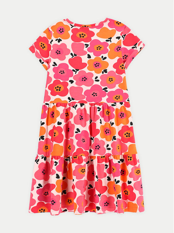 Coccodrillo Coccodrillo Трикотажна сукня WC5129203VGA Рожевий Regular Fit