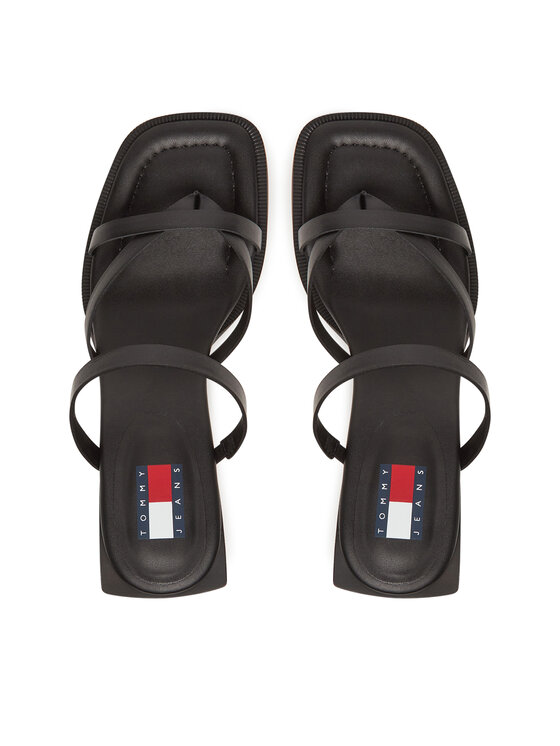 Tommy Jeans Tommy Jeans Şlapi The Soho Sandal EN0EN02781 Negru