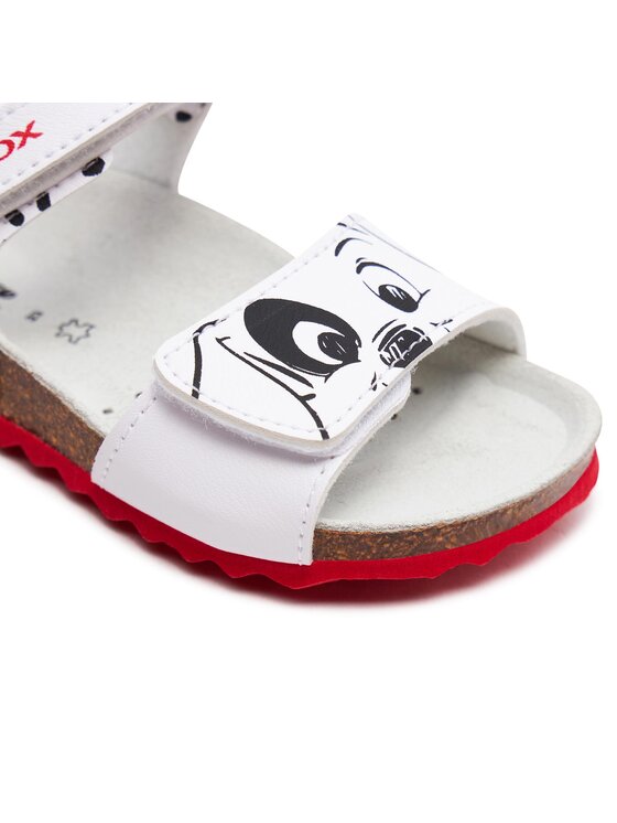 Geox Geox Sandały B Sandal Chalki Girl B452RB 0003W C0404 M Biały