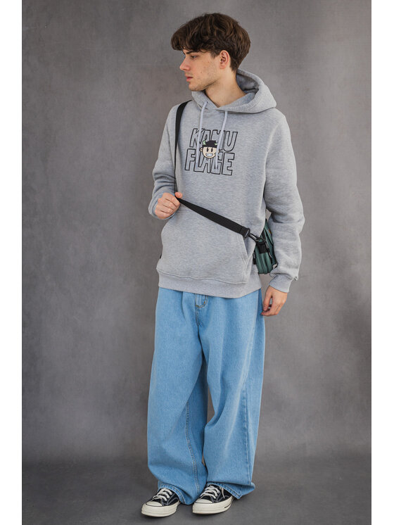Kamuflage Kamuflage Bluza Cashout Szary Comfortable Fit