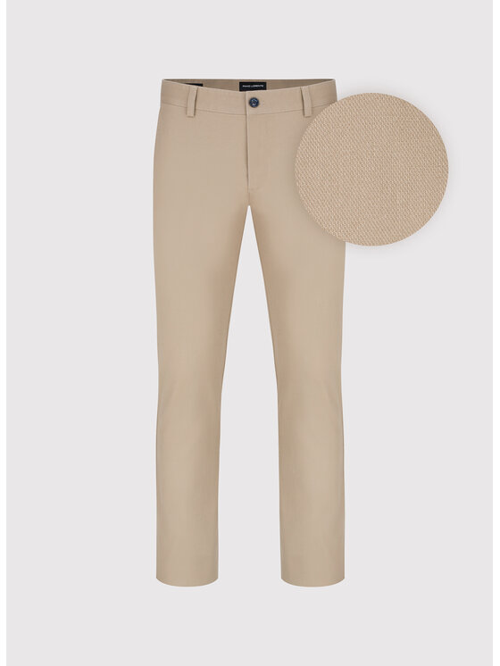 Pako Lorente Pako Lorente Spodnie materiałowe P26SF-WX-005 Beżowy Classic Fit