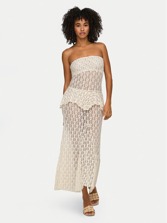 ONLY ONLY Fustă maxi Aya 15375833 Maro închis Regular Fit