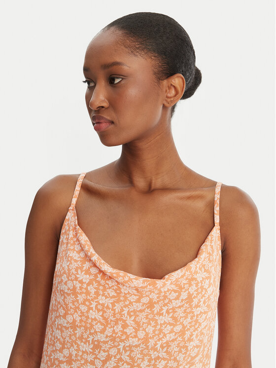 Roxy Roxy Sommerkleid Semi Tropic ERJWD03912 Orange Regular Fit