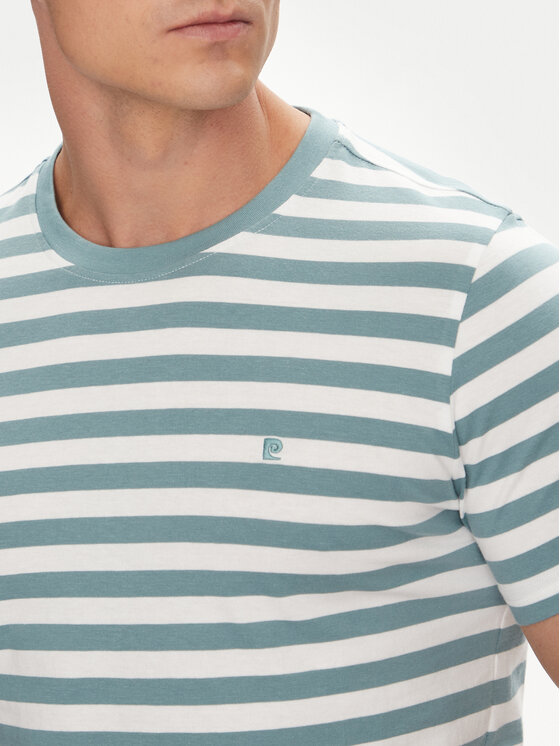 Pierre Cardin Pierre Cardin T-Shirt C5 21480.2134 Zielony Regular Fit