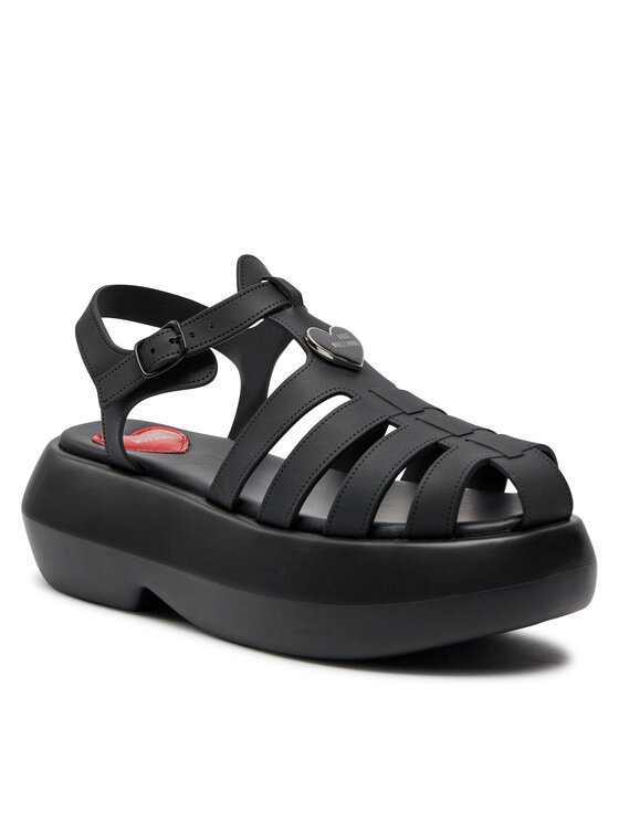 LOVE MOSCHINO LOVE MOSCHINO Sandalen JA16247I0II38000 Schwarz