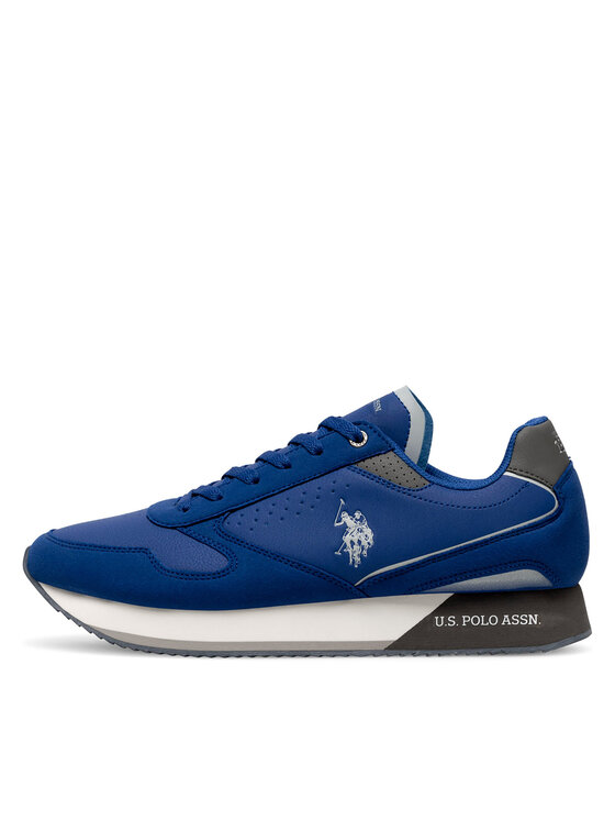 U.S. Polo Assn. U.S. Polo Assn. Sneakersy NOBIL003M/4HY8 Niebieski