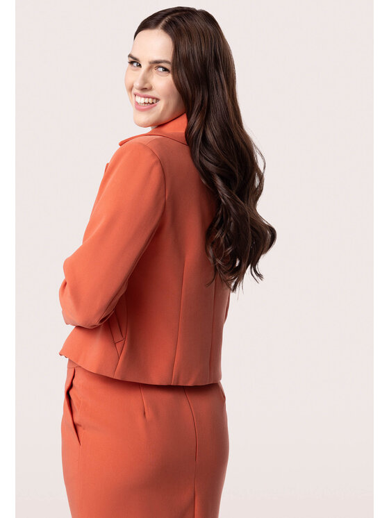 QUIOSQUE QUIOSQUE Sako 8SB001 Oranžová Regular Fit