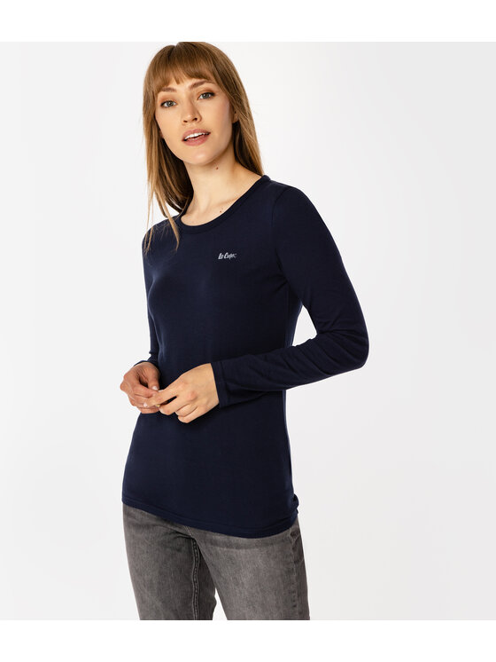 Lee Cooper Lee Cooper T-Shirt HELIA Granatowy Regular Fit