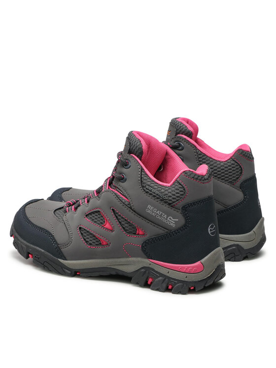 Regatta Regatta Trekkingschuhe Holcombe Iep Mid Jnr RKF573 Grau