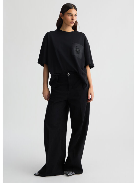 Liu Jo Liu Jo T-shirt WA5305J Nero Regular Fit