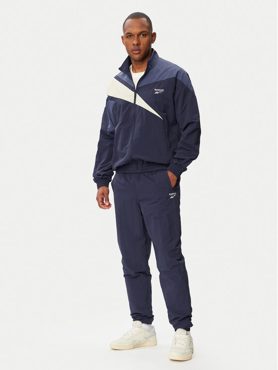 Reebok Reebok Bluza Borys RK25720CCM Granatowy Relaxed Fit