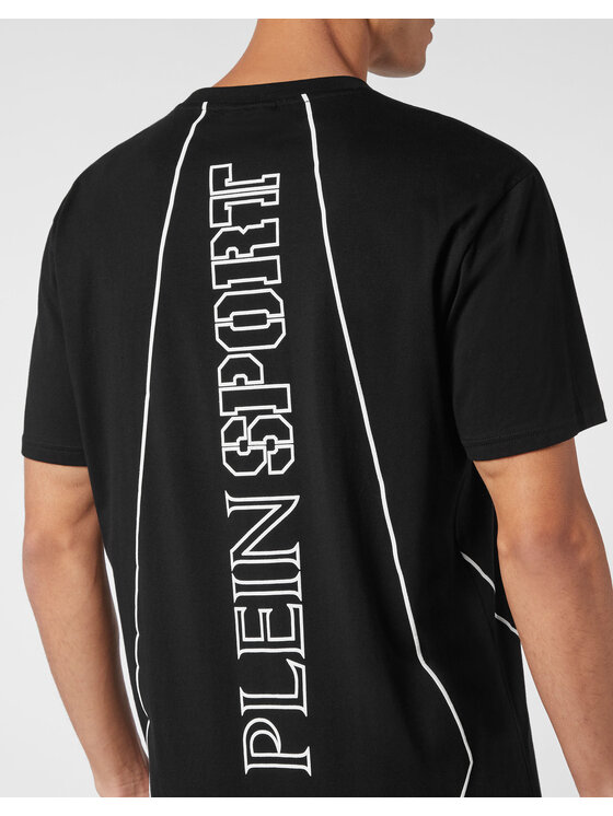 Plein Sport Plein Sport T-Shirt 4989 Czarny Regular Fit