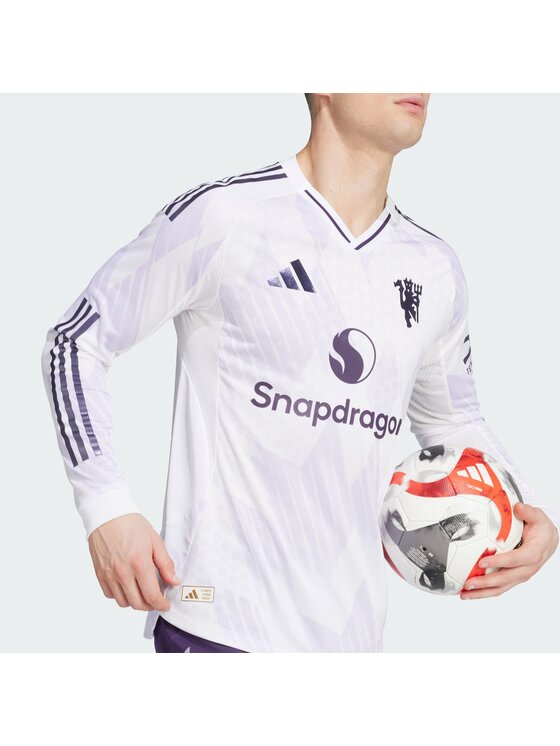 adidas adidas Koszulka techniczna Manchester United Biały Slim Fit