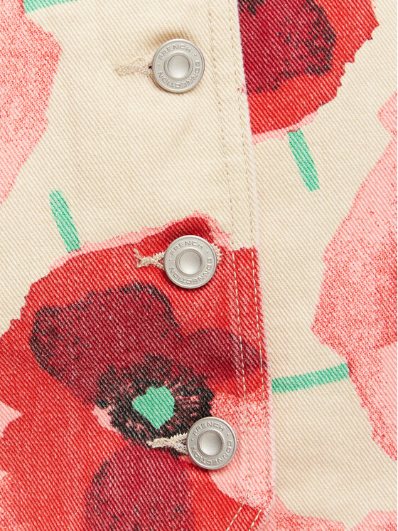 French Connection French Connection Prsluk Poppy 7G9A9 Crvena Slim Fit
