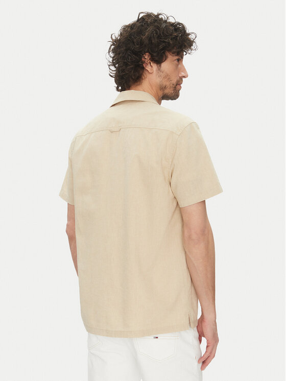 Tommy Jeans Tommy Jeans Camicia DM0DM20895 Beige Regular Fit