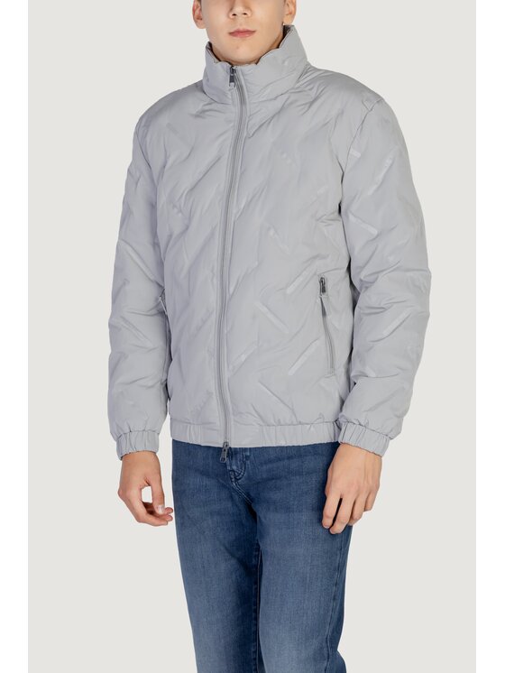 Antony Morato Antony Morato Μπουφάν πουπουλένιο 3D EMBOSSING TECHNO Γκρι Regular Fit