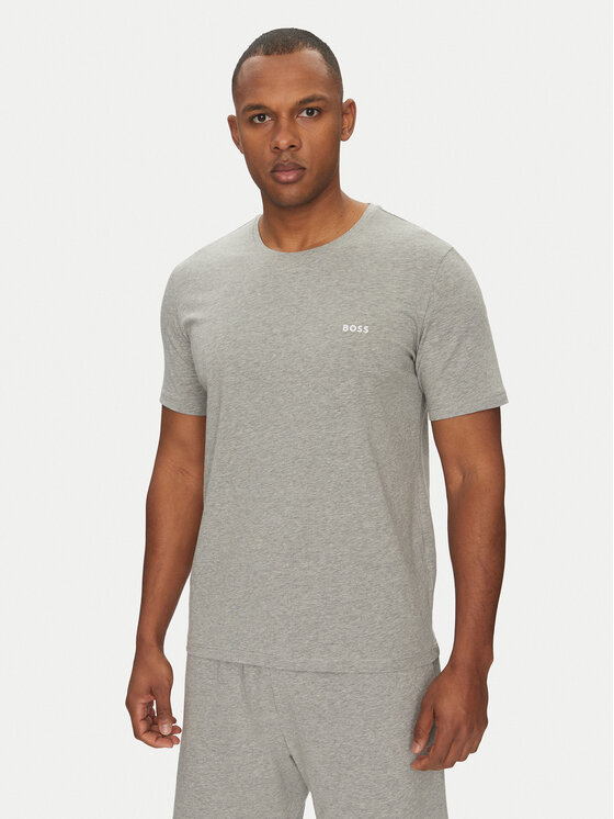 BOSS BOSS Tricou Mix&Match 50515312 Gri Regular Fit