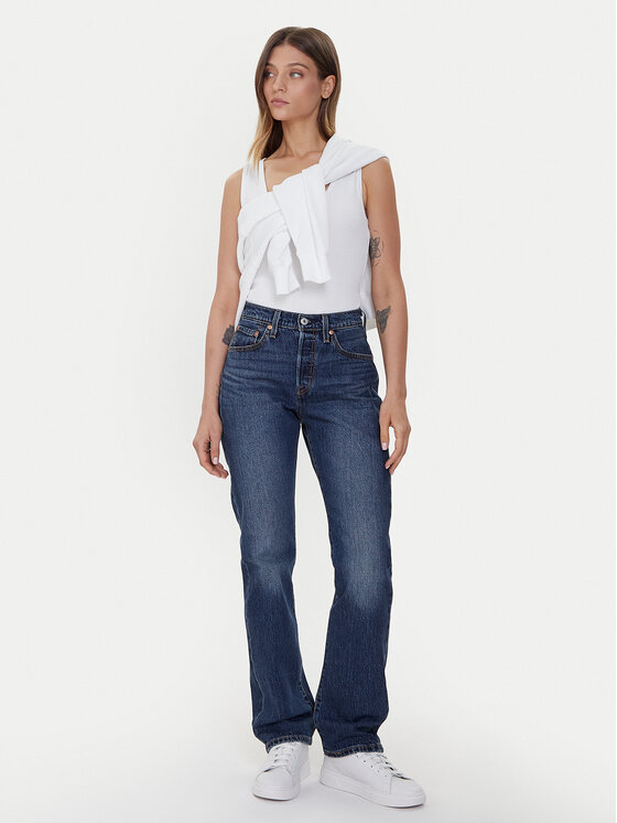 Levi's® Levi's® Džínsy 501® Curve 0036A-0005 Modrá Straight Fit