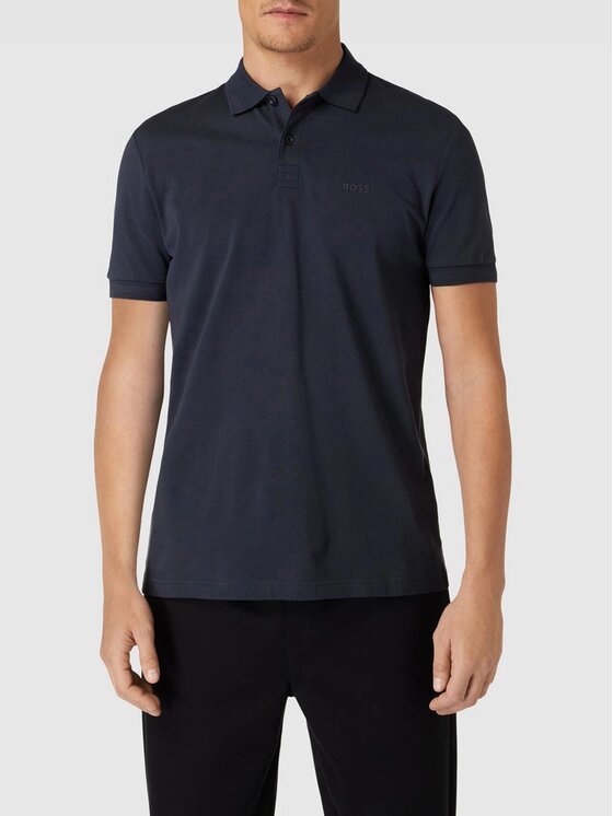 BOSS BOSS Polo 50507583-402 Granatowy Regular Fit
