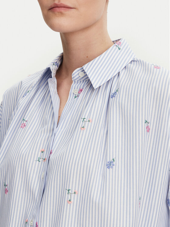 Weekend Max Mara Weekend Max Mara Camicia Gilly 2515111132 Celeste Relaxed Fit