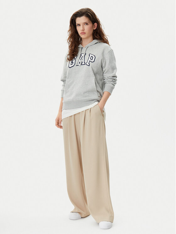 Gap Gap Bluză 870537-00 Gri Relaxed Fit