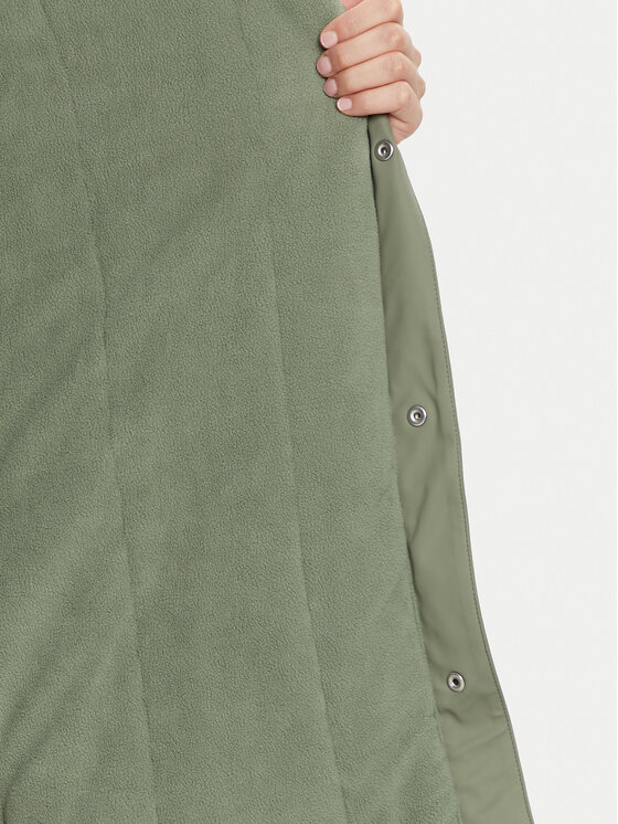 Roxy Roxy Neperšlampanti striukė Rain Road ERJJK03608 Žalia Regular Fit