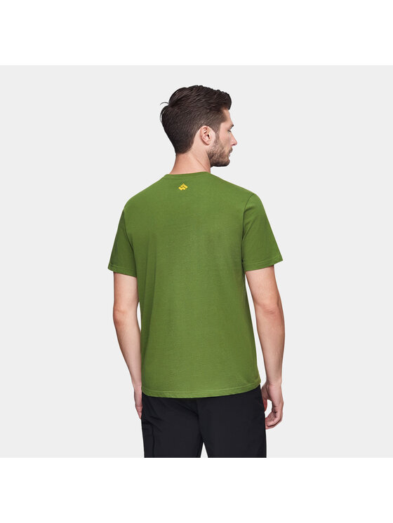 Alpinus Alpinus T-Shirt Patkhor Zielony Regular Fit