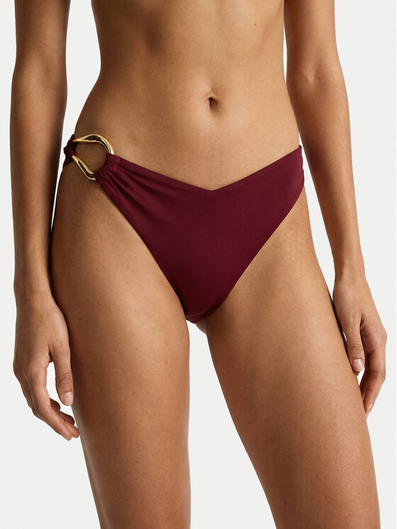 Guess Bikini partea de jos E6GO11 KF590 Vișiniu