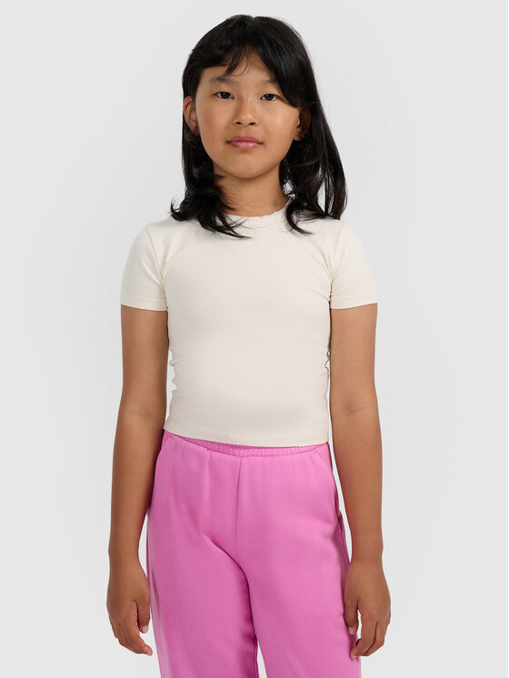4F 4F Tank top URBAN COMMUTER Biały Slim Fit