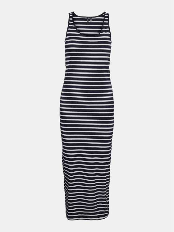 Vero Moda Vero Moda Poletna obleka My Soft 10305782 Mornarsko modra Tight Fit