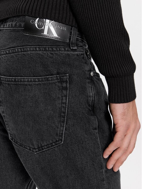 Calvin Klein Jeans Calvin Klein Jeans Jeans hlače Dad J30J324297 Črna Straight Fit