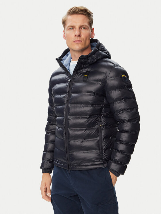 Blauer Blauer Зимно яке Charles 26WBLUC02218 Син Regular Fit