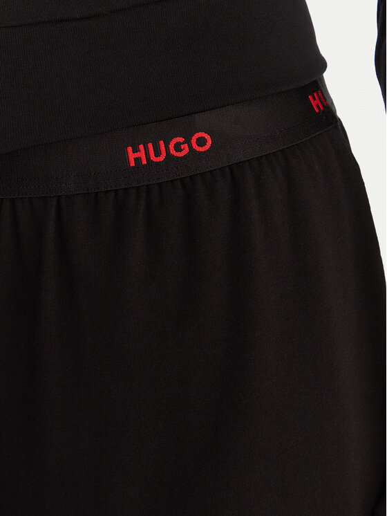 HUGO HUGO Spodnie piżamowe 50555624 Czarny Regular Fit