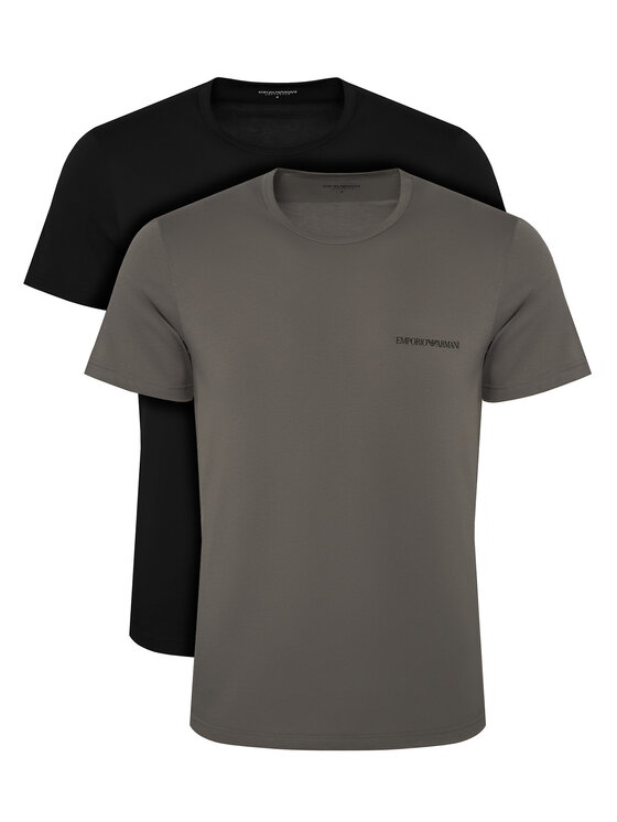Emporio Armani Underwear Emporio Armani Underwear Komplet t-shirt majic﻿ EM000391 AF20671 MC494 Pisana Regular Fit