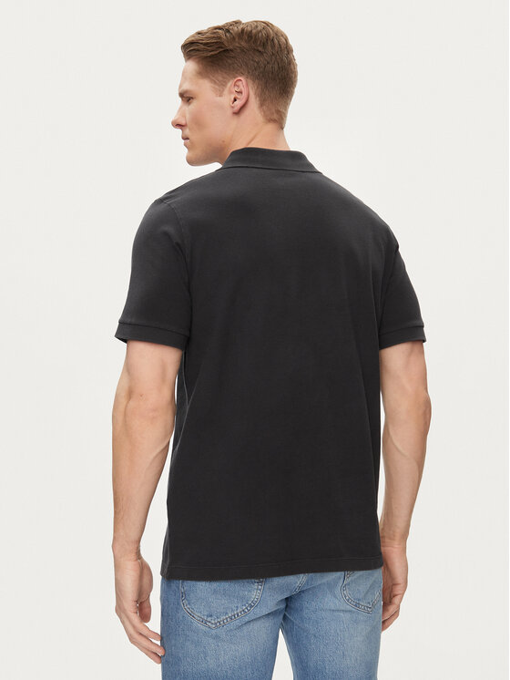Save The Duck Save The Duck Polokošeľa Ovidio DR1213M-BATE18 Čierna Regular Fit