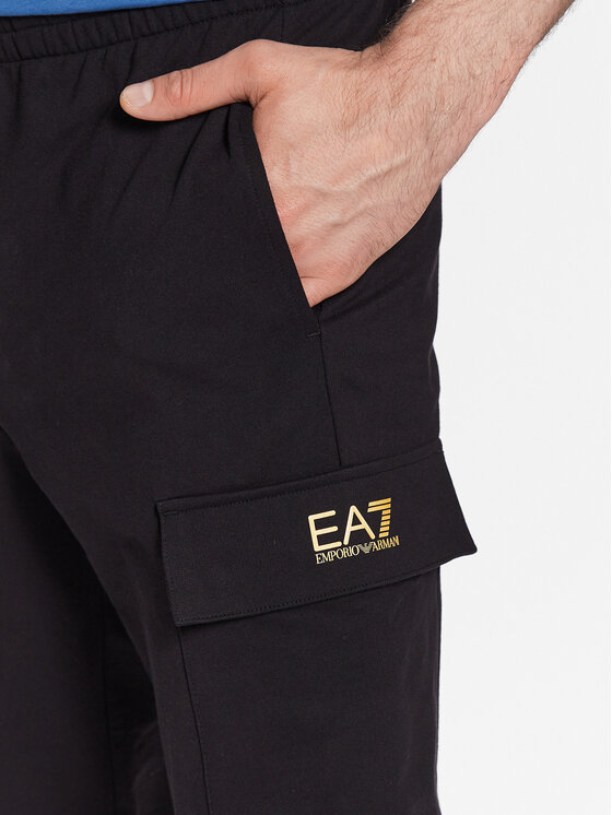 EA7 Emporio Armani EA7 Emporio Armani Jogginghose 8NPP59 PJ05Z 0208 Schwarz Regular Fit
