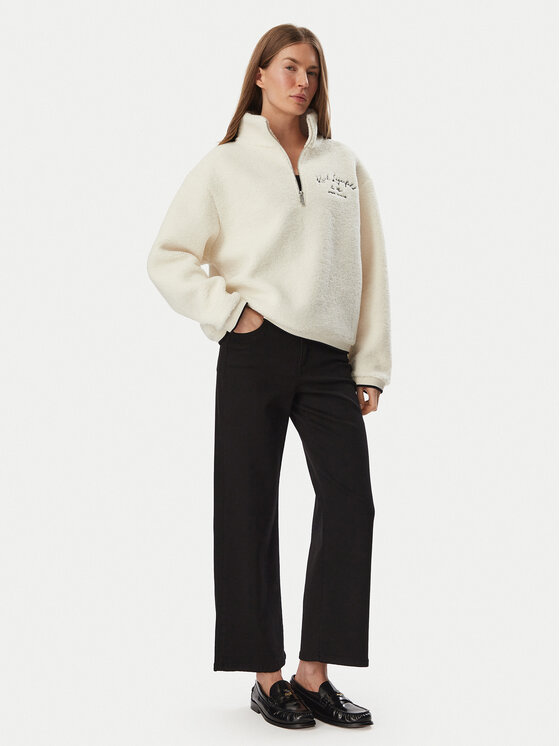 KARL LAGERFELD KARL LAGERFELD Fleece B4W44010 Κρεμ Regular Fit
